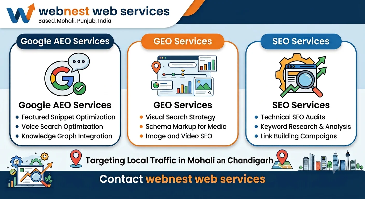 Google AEO, GEO & SEO Services in Mohali