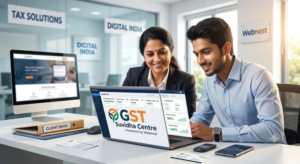 Trusted GST Suvidha CSC Digital Seva Kendra in Kharar, Mohali Webnest Web Services
